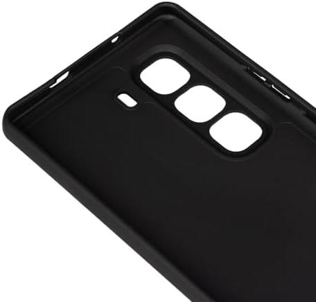 Hot 50 Pro Plus 4G ile Uyumlu Kılıf CNS Biye Silikon - Siyah - Görsel 2