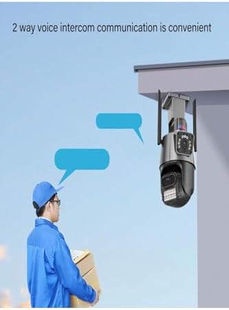 Alternative view of CMR7 8MP PTZ Dış Mekan Full Hd Wifi Kamera Su Geçirmez Hareket Sensörlü Gece Görüşlü IP Kamera