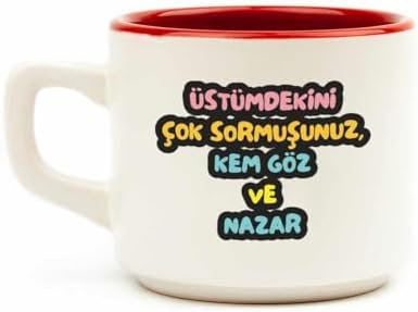 Alternative view of Üstümdekini Çok Sormuşunuz, Kem Göz Ve Nazar Venüs Kupa - Hediye Seramik Kupa