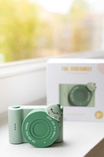 Zoo Family Dino Green C5 Dijital Kamera, Yeşil - Görsel 3