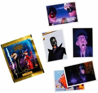 Panini Miraculous Ladybug Mucize Uğur Böceği Sticker Çıkartma - 12 Paket (60 Adet Sticker) kbestmıecslm - Görsel 3