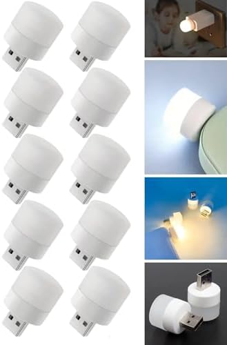 Alternative view of USB Mini Top LED 10’lu Aydınlatma Seti – Sıcak Renkli Gece Lambası, Enerji Tasarruflu Mikro LED Işıklar