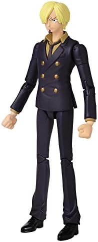 Anime Heroes Tek Parça Sanji 6.5” Aksiyon Figürü Standardı - Görsel 3