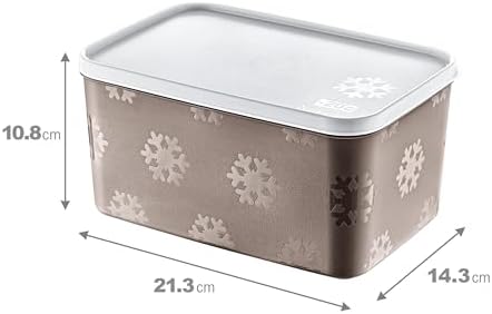 No Frost Saklama Kabı 2600 ML BEJ - Görsel 2