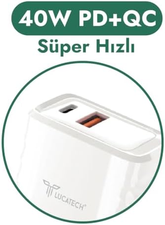 Alternative view of 40W PD ve USB Turbo Şarj Adaptörü – Super Fast Hızlı Şarj