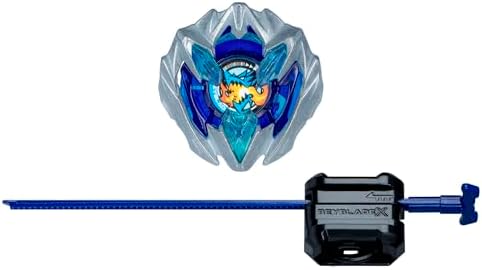 Beyblade X Buster Dran 1-60A UX Başlangıç Paketi Seti, Saldırı Tipi Üst ve Başlatıcılı; Otantik Takara Tomy Battle Tops Oyunlar/Erkek ve Kız Çocukları için Oyuncaklar 8+