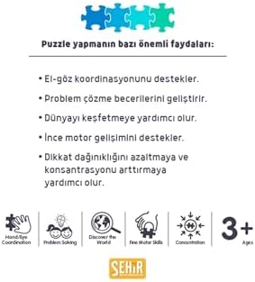Ay ve Manzara 500 Parça 2,2mm Kalınlık 33x48cm Profesyonel Hobi Puzzle Yapboz Serisi