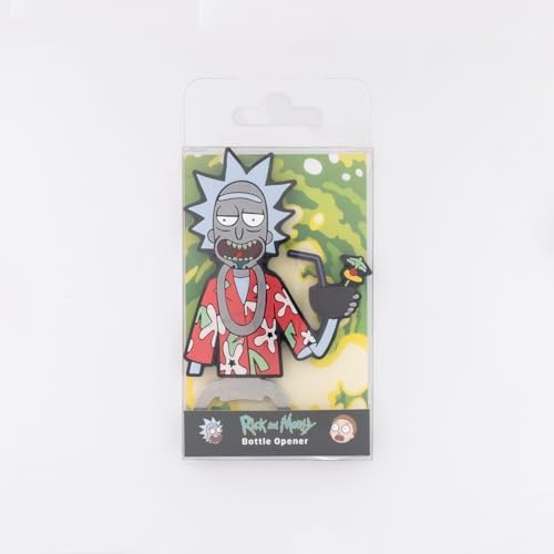 Alternative view of Rick and Morty - Rick Collectible Lisanslı Manyetik Şişe Açacağı