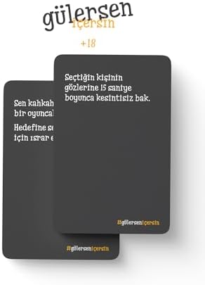 Alternative view of Gülersen İçersin, +18 Ceza Oyunu, Kahkaha Garantili Parti Kartları