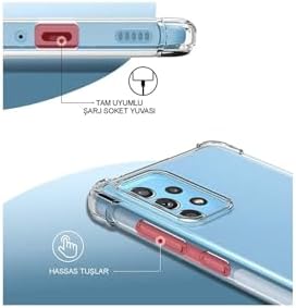 Galaxy S24 Kapak Şeffaf Airbag Antishock Köşe Korumalı Silikon Kılıf - Görsel 2