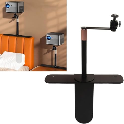 Ayarlanabilir Projeksiyon Standı, 24 cm - 40 cm Yükseklik Uzatma, Çoğu Projektör, Telefon ve Kamera ile Uyumlu, Taşınabilir Tasarım, 360° Açı Ayarı, Yüksek Mukavemetli Alaşımlı Çelik | TY12 - Görsel 3