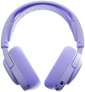 SteelSeries Arctis Nova 3P Wireless Lavender Gaming Kulaklık - Mobil Uygulama ile Kontrol - 40 Saat Pil Ömrü -PS5, PS4, PC, Switch, Mobil Uyumlu