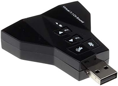 4931 7.1 7 Kanal Mikrofon Destekli Çift Girişli Çevirici Harici USB Ses Kartı