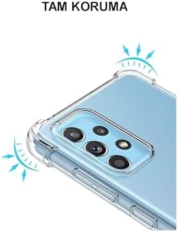 Galaxy A25 Kapak Şeffaf Airbag Antishock Köşe Korumalı Silikon Kılıf - Görsel 3