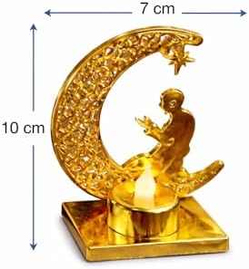 Gold Pilli led ışık, Askılı Fener Süsü SARI Işıklar Peri Işıkları Aydınlatmalı Şerit Led Ramazan Süsü Led Işık - Görsel 3