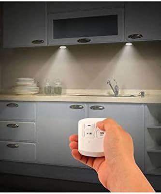 Alternative view of Uzaktan Kumandalı Yapışkanlı 3'lü Led Spot Lamba