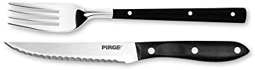 Alternative view of Pirge Steak/Biftek Bıçağı & Çatal Seti 12 cm
