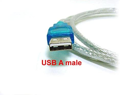 4891 Usb Rs232 Çevirici Dönüştürücü 9 pin Uydu Receiver Güncelleme Kablosu