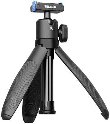 Alternative view of TELESIN Osmo Action Manyetik Selfie Çubuğu & Tripod | Osmo Action 3/4/5 Pro/Osmo 360 Uyumlu Hızlı Çıkarılabilir Mini Tripod & Selfie Stick