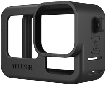 Alternative view of Telesin GoPro HERO13 Uyumlu Silikon Kılıf | HERO12/11/10/9 Uyumlu + Silikon Lens Koruyucu + Kordon İp