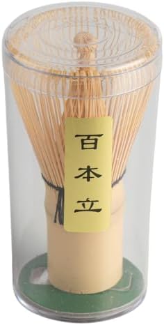 Toganoo Tea Matcha Çayı Fırçası Geleneksel Bambu Çırpıcı El Yapımı Köpürtücü Bamboo Whisk (Chasen) Yeşil Çay Tozu Karıştırıcı