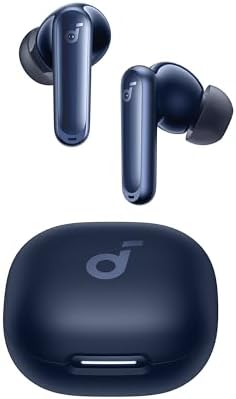 Alternative view of Soundcore by , P40i Kablosuz Kulaklık, Ortam Gürültüsüne Uyumlu ANC, Güçlü Bas, 60 Saat Çalma Süresi, 2'si 1 Arada Kılıf ve Telefon Standı, IPX5, Kablosuz Şarj, Bluetooth 5.3, Lacivert
