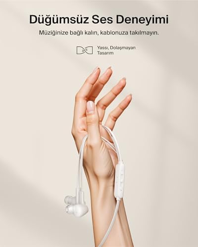 Alternative view of SoundForm ANC Kulaklık, USB-C Bağlantılı, Mikrofonlu Kulakiçi Kulaklıklar, iPhone 17, iPhone 16, iPad Mini, Galaxy S25, Google Pixel 10, Android ve Daha Fazlası için, Beyaz