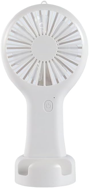 Senon DD5002 Telefon Standlı 3 Kademeli Mini Vantilatör Portatif Soğutucu Fan El Fanı (Beyaz) - Görsel 3