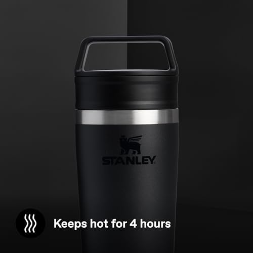Cafe To-Go Travel Mug Termos Bardak, Siyah, 0.35 Litre - Görsel 3