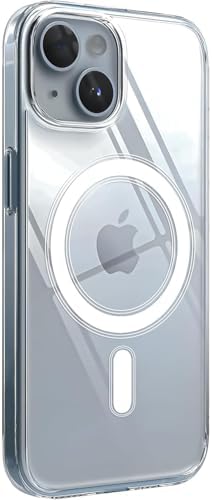 Alternative view of iPhone 13 ve 14 için Magsafe ile Uyumlu Şeffaf Kılıf Kristal Berraklığında Materyal Polikarbonat Arka Kısım ve Silikon Kenarlar Wireless Kablosuz Şarj Destekli Kılıf Kapak (13-14)