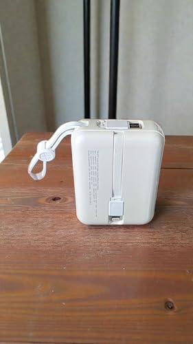 H21 Mini Boy 10000 mah power bank PD 20W ve USB 22.5W FAST HIZLI ŞARJ DAHİLİ TYPE C VE LİGHTNİNG KABLOLU DÜNYA STANDARTLARINA UYGUN POLYMER BATARYA BİREBİR AMPER LCD GÖSTERGELİ POWERBANK - Görsel 2