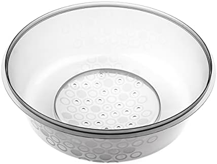 PRICKIG Standard Quality Transparent Microwave Lid Plate Cover With Air Vents For Perfect Reheating