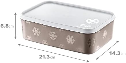 4'Lü Set No Frost Saklama Kabı Terra 1600 ML - Görsel 3