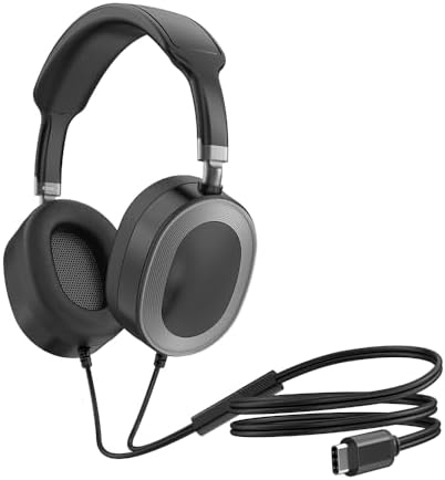 Senon Zore LS-861 Tak Çalıştır Type-C Kulak Üstü Kulaklık (Siyah) - Görsel 3