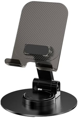 Alternative view of Taşınabilir Katlanabilir 360 Dönebilen Karbon Çelik Tasarımlı Telefon ve Tablet Standı