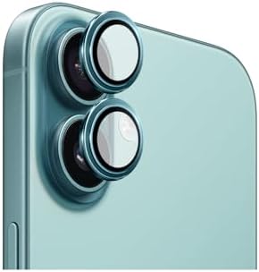 Safir Temperli Kamera Lens Koruyucu, iPhone 16 ve iPhone 16 Plus ile Uyumlu (Deniz Mavisi) - Görsel 3