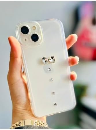 Alternative view of İPhone 13 Ve 14 ile Uyumlu 3d Oyuncaklı Taşlı Tasarımlı Esnek Silikon Kılıf