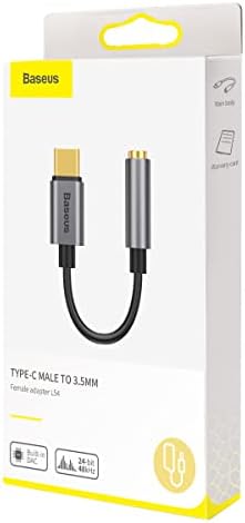 L54 Usb C AUX kulaklık Adaptörü Usb C 3.5 jack ses kablosu - Görsel 3