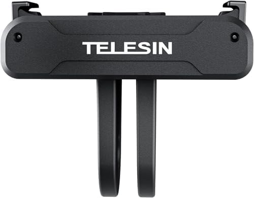 Alternative view of TELESIN Osmo 360 Manyetik Adaptör DJI Action 5 Pro/4/3 için Bağlantı Adaptörü ile Hızlı Bırakma Adaptörü - DJI Osmo 360 DJI Osmo Action 5 Pro/4/3 Adaptör, Takılabilir Tripod, Vlogging