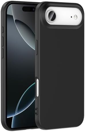 iPhone 17 Air İle Uyumlu Kılıf Z-Mara Lansman Vieri Tam Koruma Arka Kapak Kamera Koruma Çıkıntılı Pürüzsüz Yüzey Siyah - Görsel 2