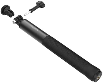 Alternative view of TELESIN 120cm Selfie Stick (Aluminium Alloy) - GoPro Hero13/12/11/10/9, Insta360 X5, X4, X3, Osmo Action 3/4/5 Pro Uyumlu Selfi Çubuğu