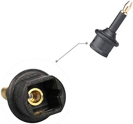 4430 Toslink to Mini Toslink Adaptör Çevirici Dönüştürücü