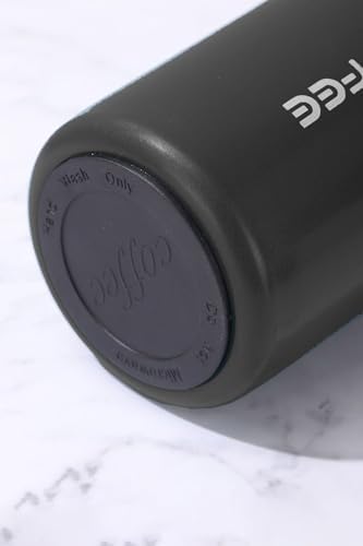 304 Çelik Siyah 400 ml Kahve El Termos Mug cin853sy