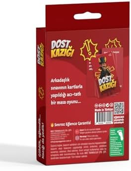 Zigzag Games Dost Kazığı Parti Oyunu, Kahkaha ve İhanet Temalı Kart Oyunu, Arkadaşlık Masa Oyunu