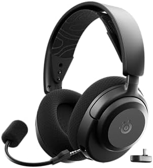 SteelSeries Arctis Nova 3X Wireless Siyah Gaming Kulaklık - Mobil Uygulama ile Kontrol - 40 Saat Pil Ömrü-PS5, PS4, PC, Switch, Mobil Uyumlu