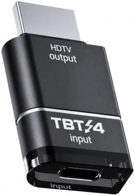 Thunderbolt to HDTV HD Adaptör CD-03 Type-C HDMI Dönüştürücü 4K 30Hz Ultra HD Görüntü ve Ses Aktarımı Windows Android Mac OS Uyumlu Alüminyum Alaşımlı Gövde | ZR1299 - Görsel 3