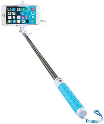 Addison AD-S33 Kablolu Beyaz/Mavi Selfie Çekim Çubuğu - Görsel 3
