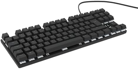 Alternative view of Hawk Gaming HK410 Mekanik Switch 19 Mod RGB Kablolu Siyah TKL Türkçe Gaming Klavye (Mavi Switch)