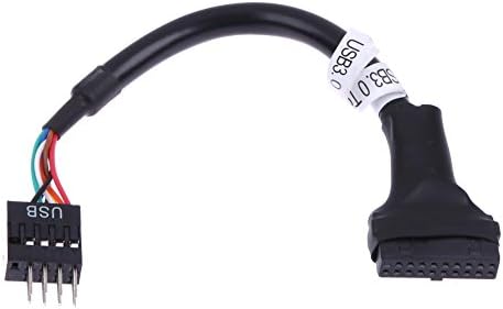 Alternative view of 5026 19-20 Pin USB 3.0 to 9 USB 2.0 Çevirici Dönüştürücü Adaptör Kablosu