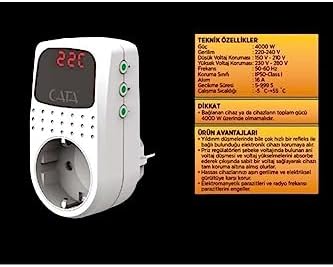 CT-9187 PRİZ REGÜLATÖR(150-280V-4000W)